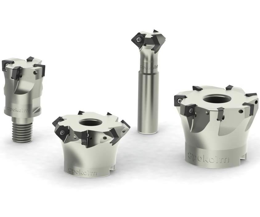 Milling Tools Perform Various Operations with Single Insert