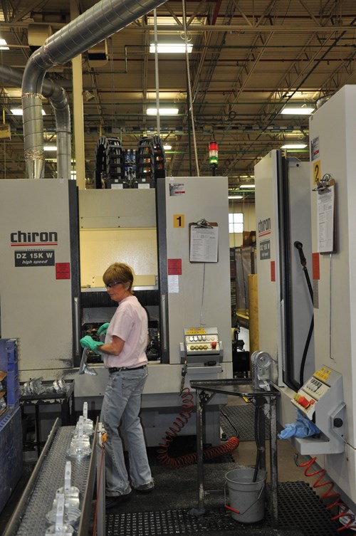 Chiron two spindle machines