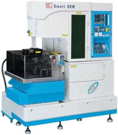 Smart DEM Wire EDM from Knuth Cuts Graphite