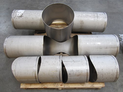 Examples of cut pipes