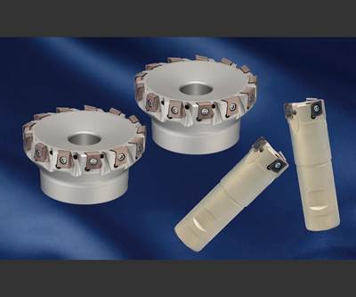 Tangential Milling Cutter Enables Increased Depths of Cut