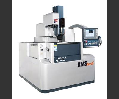 Six-Axis EDM Drill Also Mills 3D Shapes