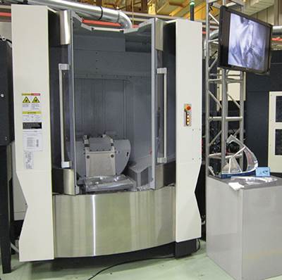 “Right-Sized” Machine for Structural Aerospace Parts
