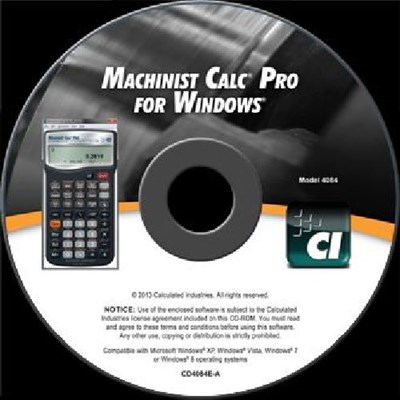 Machining Calculator Available for Windows