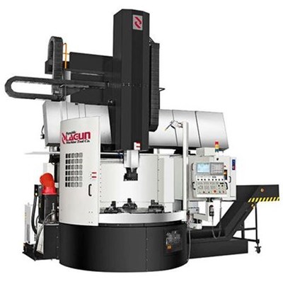 Vertical Turning and Boring Center Accommodates Asymmetrical Workpieces