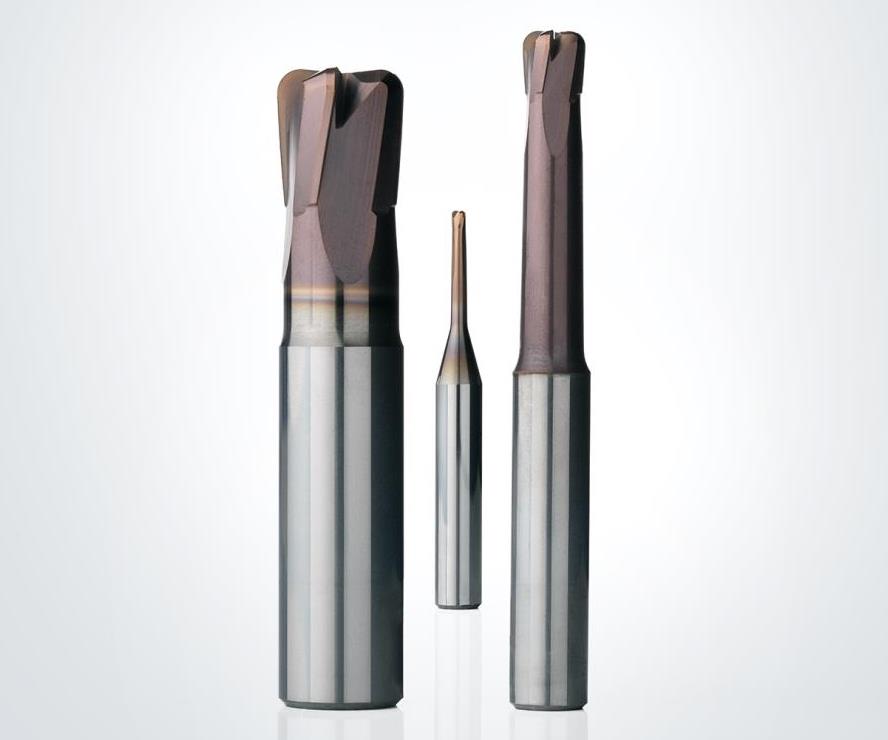 End Mill for High-Feed Milling in Hardened Steels