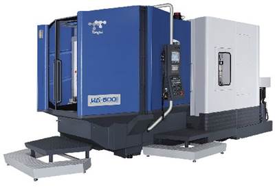 HMC Maintains Rigidity for High Speed Machining Applications 