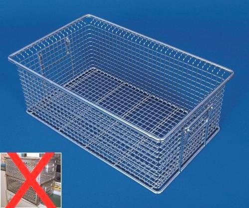 Open-Design Basket Ensures Consistent Cleaning