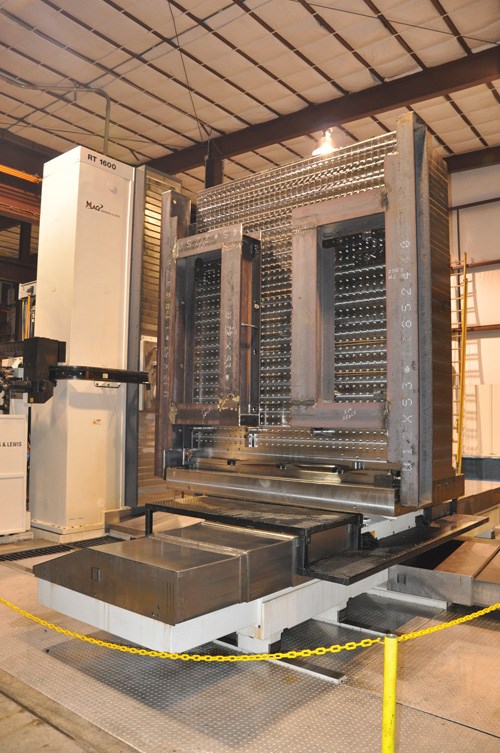 MAG G&L RT 1600 rotary table boring mill