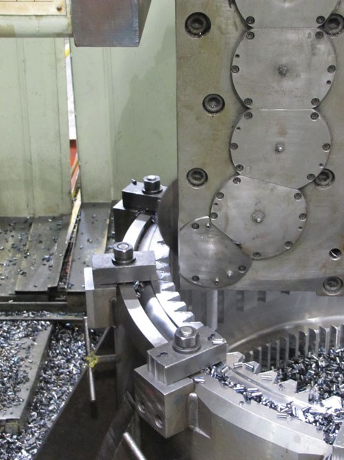  Milling heads for roughing internal gear profiles