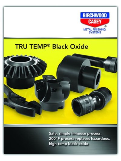 Brochure Features Black Oxide Process