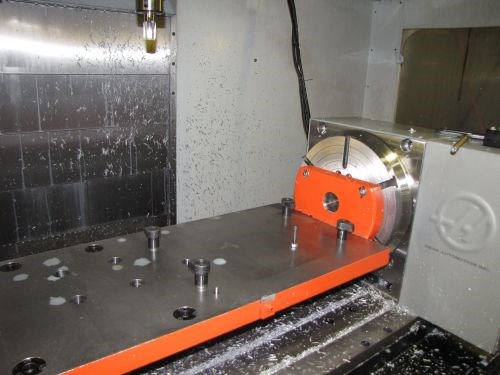  Haas VF4 vertical machining center