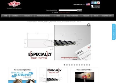 Cutting Tool Website Redesigned