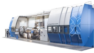Extra-Large Machining Center Performs Milling, Turning 