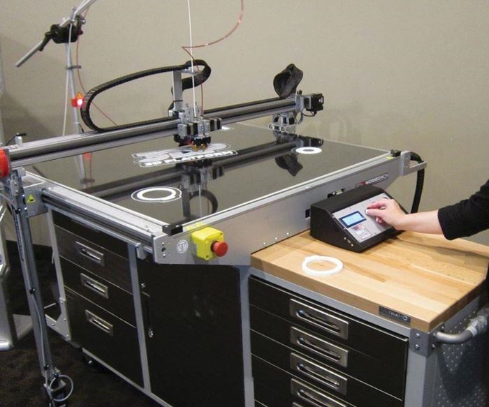 Workbench 3D printing machine