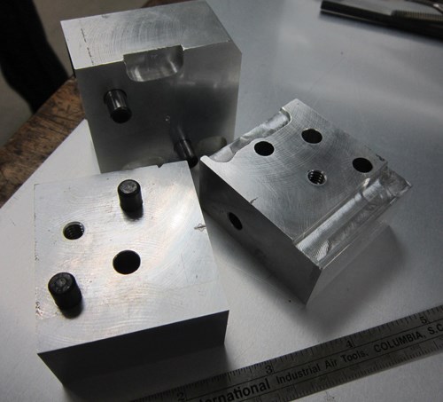 single-cavity compression molds