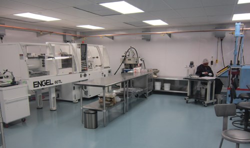 Albright’s Class 7 clean room