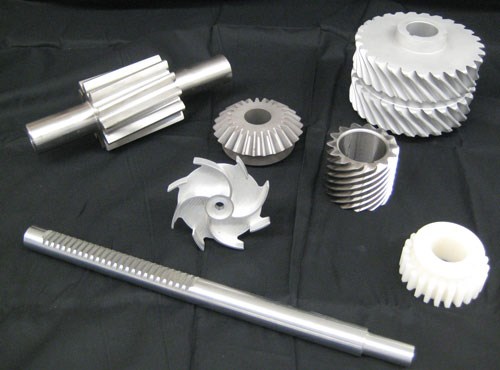 gear and shaft components