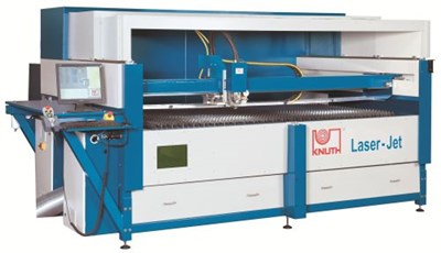 Laser Cutting Machine Offers CO2 or Fiber Laser Source