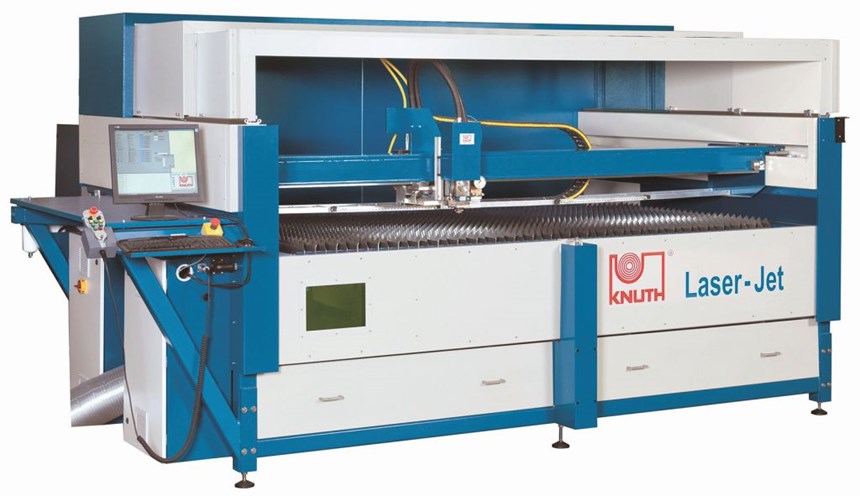 Knuth Laser-Jet  cutting machines 