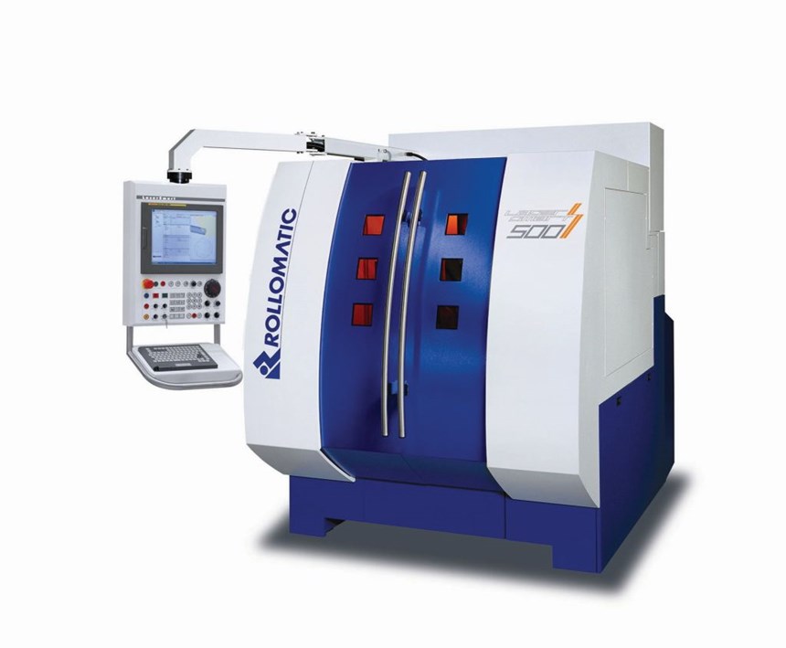 Rollomatic LaserSmart laser cutting and ablation machine