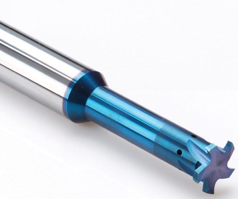 Groove Milling Tool’s Large Flutes Speed Chip Evacuation
