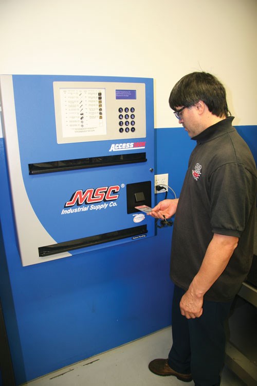 MSC tool vending system