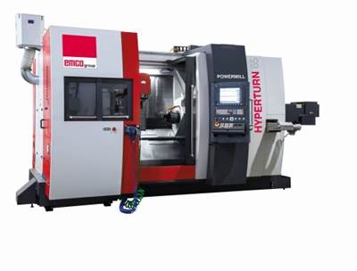 Multitasking Machine Enables Five-Axis Simultaneous Milling