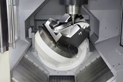 Five-Axis Machining Center Sustains Accuracy
