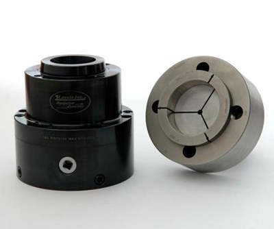 Concentrically-Adjustable Collet Chuck Provides 6" Capacity