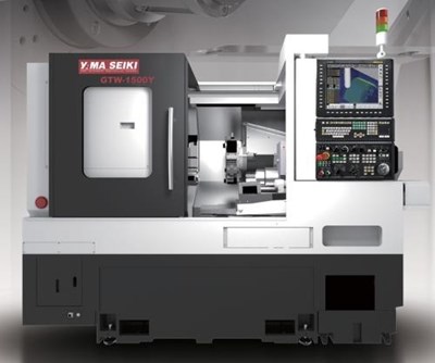 Multi-Axis Turning Center Machines Front and Back Efficiently