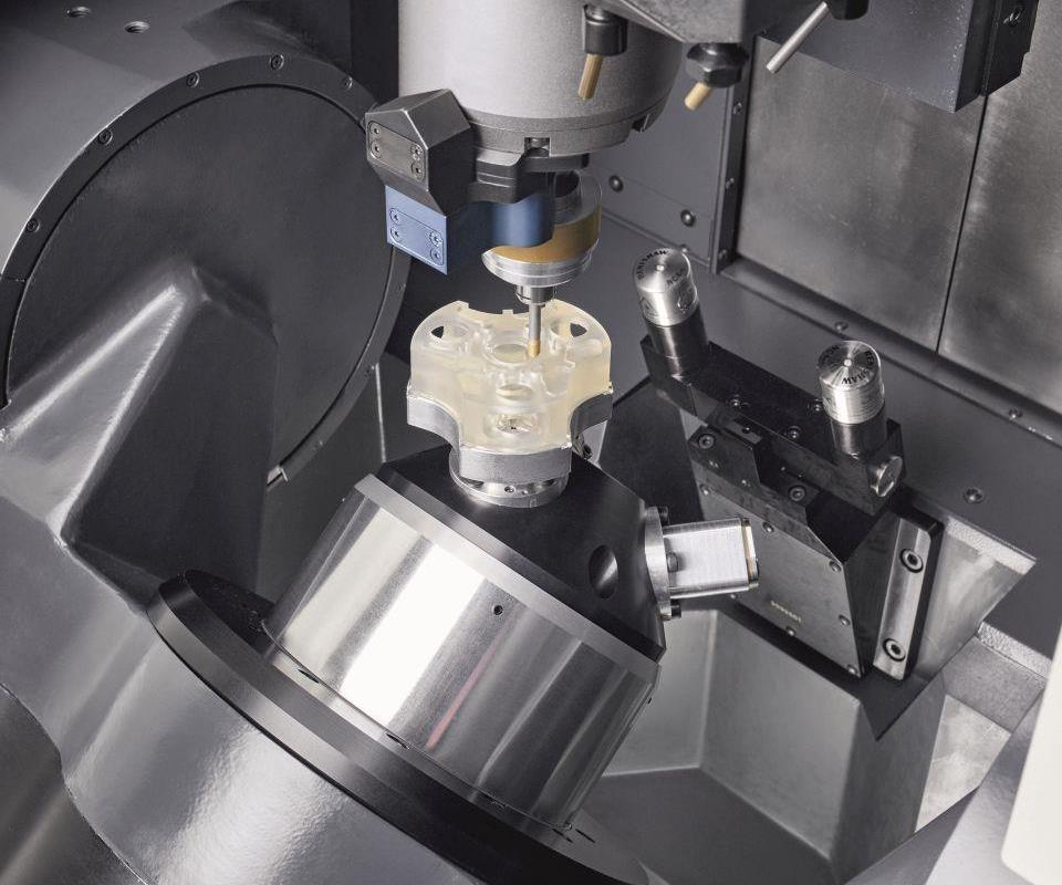 Ultrasonic Machining Center Can Be Equipped with 1,500-rpm Turning Table