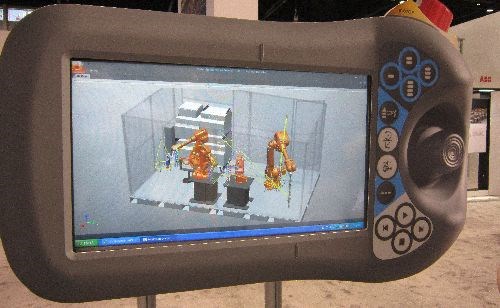 ABB’s simulated production cell