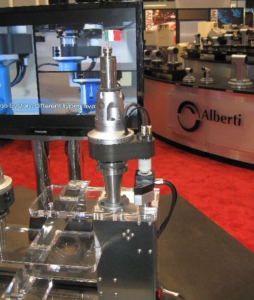 Alberti's 60,000-rpm electric spindle