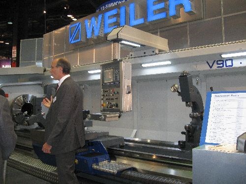 Weiler's precise flatbed lathes