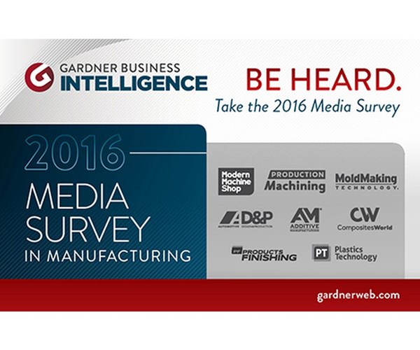 Gardner Business Intelligence 2016 Media in Manufacturing Survey
