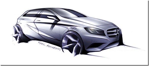 Mercedes A-Class: On the Design | Gardner Web