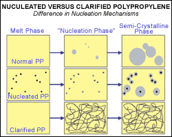 Nucleated versus clarified polypropylene