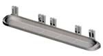 One-piece injection molded running board