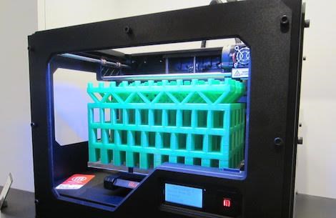 3D printer at work