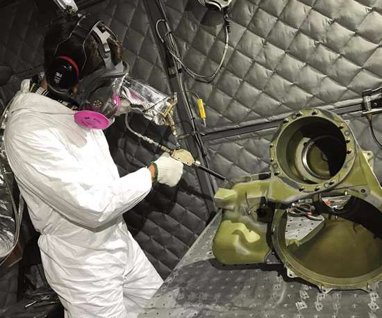 Applicators use cold spray technology for a variety of common but complex military parts and substrates.