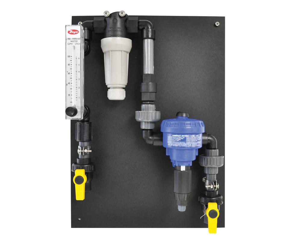 Vibratory Deburring Compound Mixing System with Water-Driven Pump ...