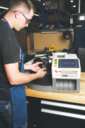 Less Downtime with In-House Drill Sharpening