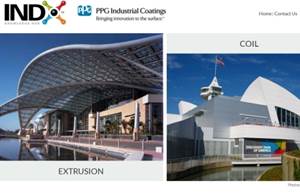 PPG Launches Metal Coatings Color Selector  Web Tool