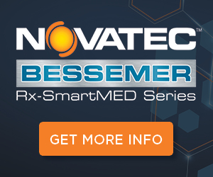 Novatec Bessemer Rx-SmartMED Vacuum Tanks Series