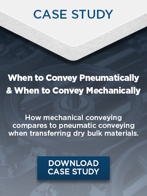 Case Study: Conveying pneumatically versus conveying mechanically