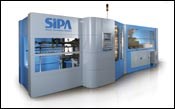 SIPA’s newest rotary reheat stretch-blow machine