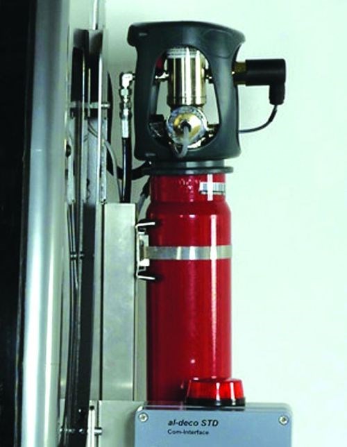 machine tool fire suppression