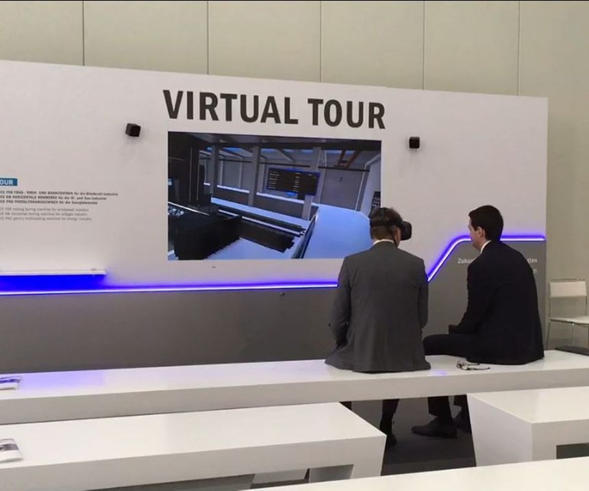 Soraluce virtual reality machine tool tour