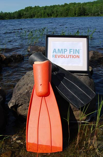 Unusual TPE Used in Swim Fin for Amputees